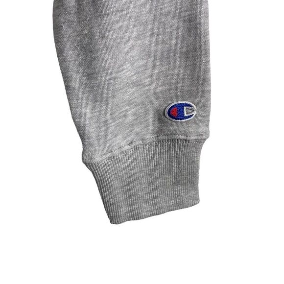 Champion Men's Gray Fleece Pullover Sweatshirt New - Picture 5 of 8